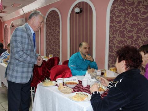 Встречи сотрудников санатория с отдыхающими.