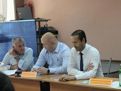 Встреча с трудовым коллективом санатория "Дубравушка"
