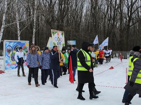 XI  Зимняя  спартакиада в "Дубравушке"