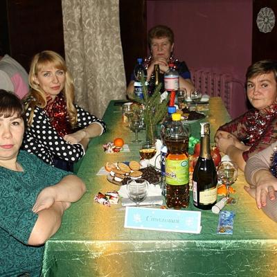 Новогодний корпоратив работников санатория "Дубравушка"