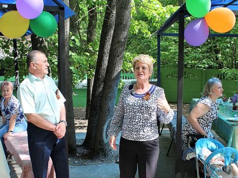 Праздничный концерт, посвящённый 73-й годовщине Победы в Великой Отечественной в фото 13