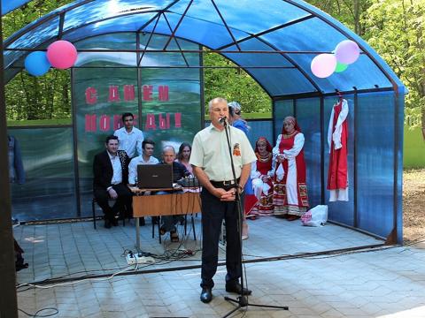 Праздничный концерт, посвящённый 73-й годовщине Победы в Великой Отечественной в фото 4